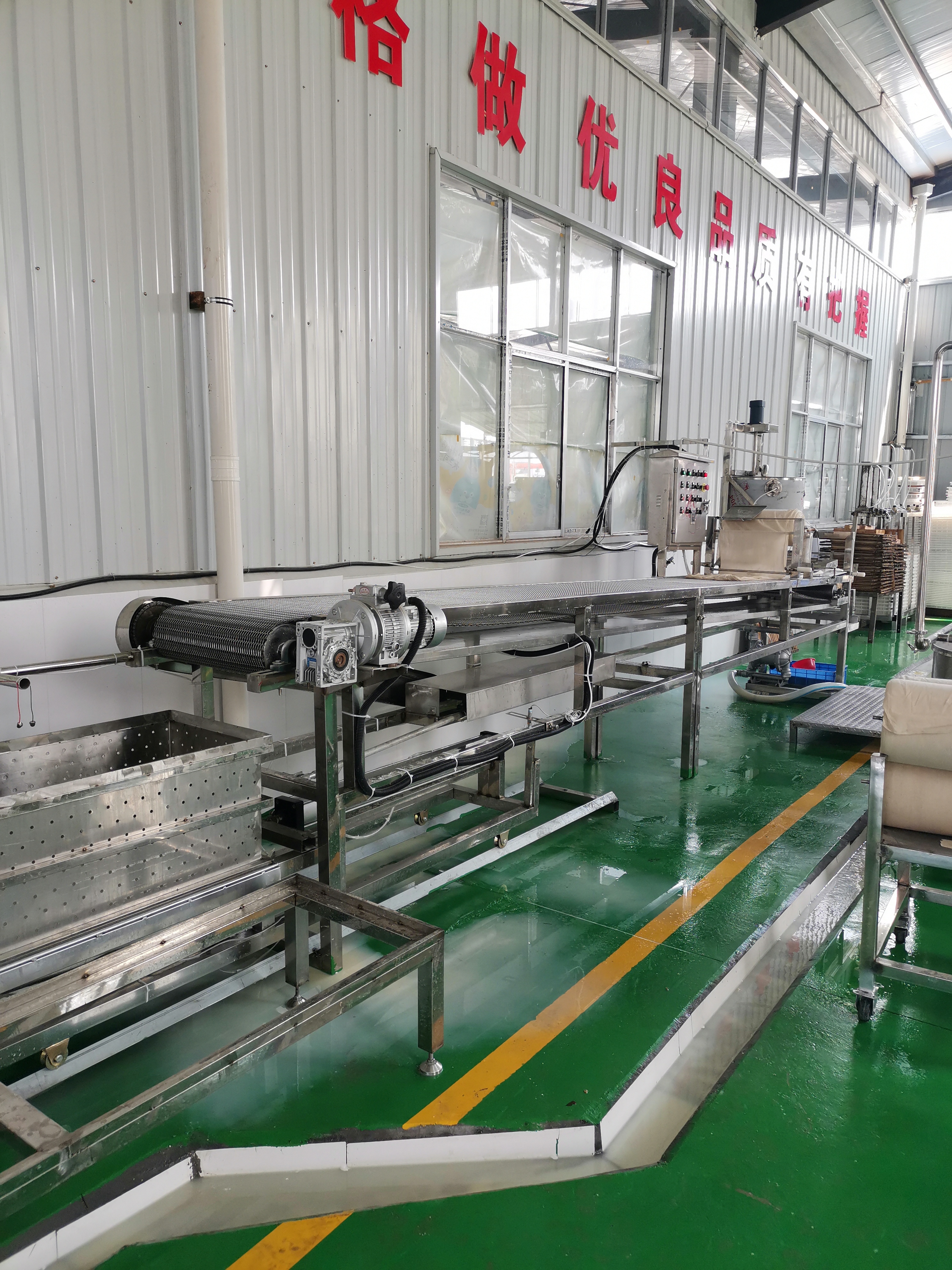 大型全套豆腐皮机械生产流水线